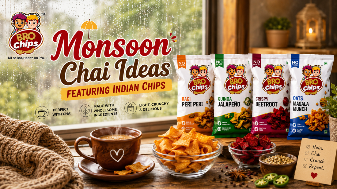 Monsoon Chai Ideas Featuring Indian Chips