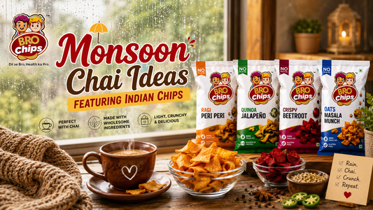 Monsoon Chai Ideas Featuring Indian Chips