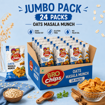 Brochips Healthy Oats Masala Munch
