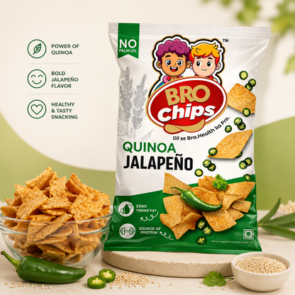 Brochips Healthy Quinoa Jalapeño
