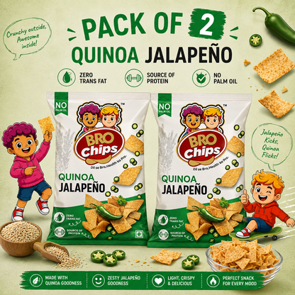 Brochips Healthy Quinoa Jalapeño