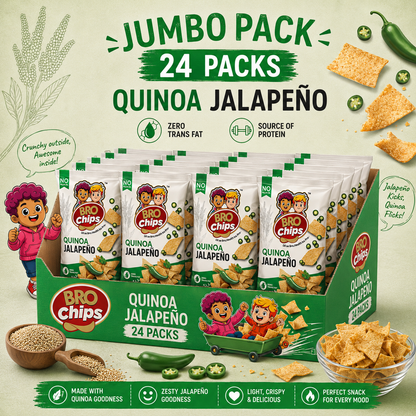 Brochips Healthy Quinoa Jalapeño