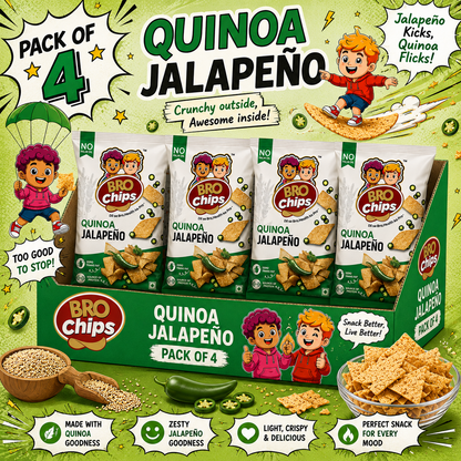 Brochips Healthy Quinoa Jalapeño