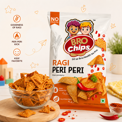 Brochips Healthy Ragi Peri Peri