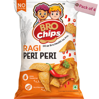 Ragi Peri Peri Chips * 4 (Family Pack)