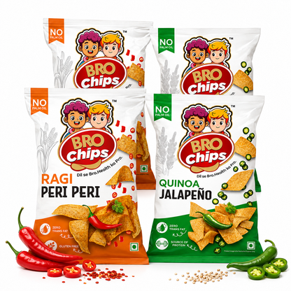Brochips | Spice Lover's Pack | 52g*4